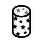 透明彩带特效